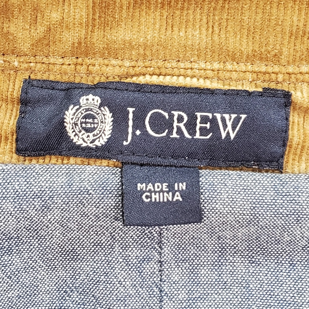 J.Crew Corduroy Blazer Mens Medium Tan 2-Button Sport Coat 100% Cotton HO 09 - Picture 13 of 13